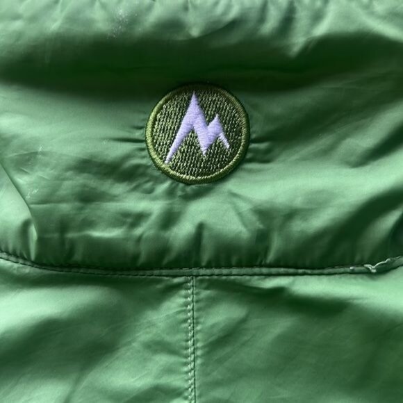 Marmot Kids Large Green Jacket Polyester Lightweight Full Zip Outdoor - Picture 7 of 10